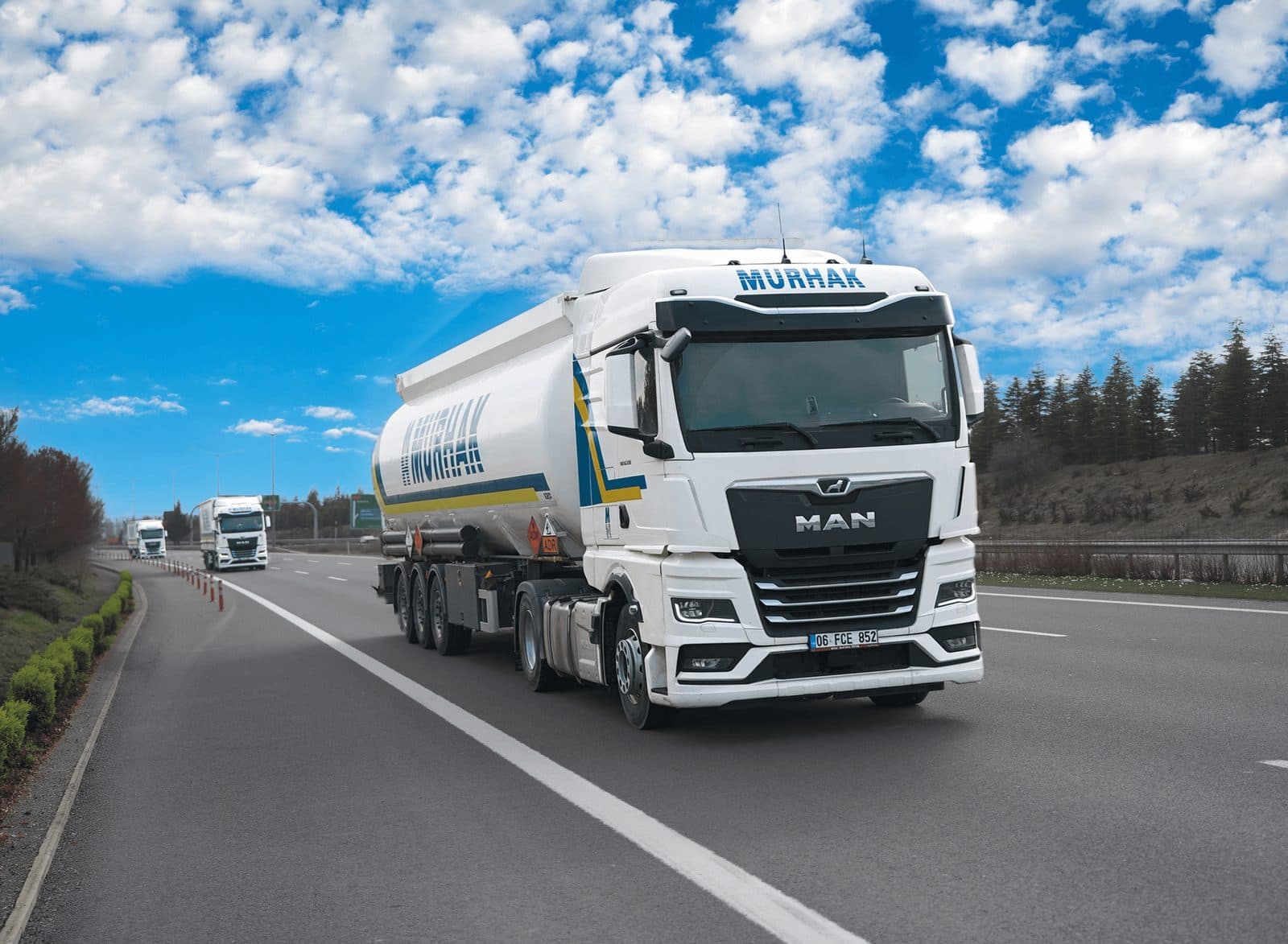 Murhak tanker aracı otoyolda